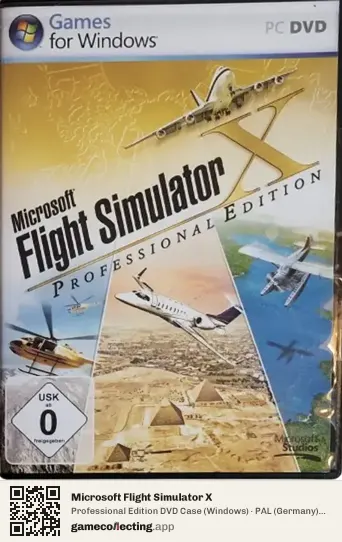 Microsoft Flight Simulator X Computer, Germany box front