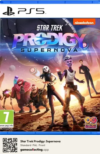 Star Trek Prodigy: Supernova PlayStation 5, PAL box front