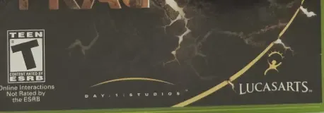 Fracture, the ESRB box on its front