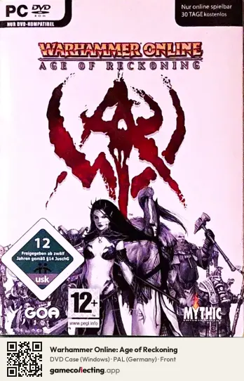 Warhammer Online: Age of Reckoning Computer, Germany box front