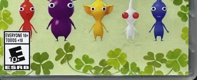 Pikmin 1 + 2, the ESRB box on its front