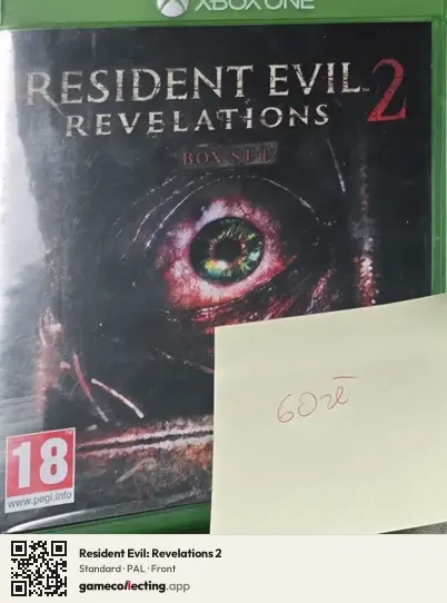 Resident Evil: Revelations 2 Xbox One, PAL box front