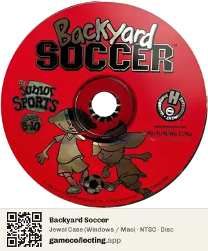 Backyard Soccer Computer, NTSC disc