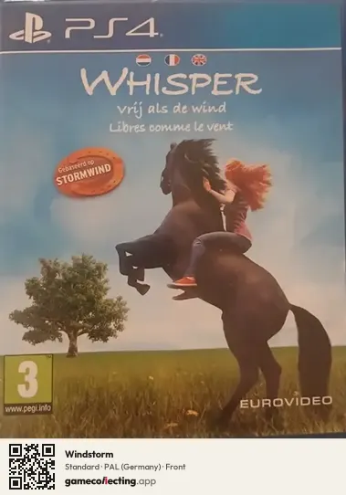 Windstorm PlayStation 4, Germany box front