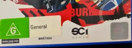 Richard Burns Rally, the Australian classification mark on its front