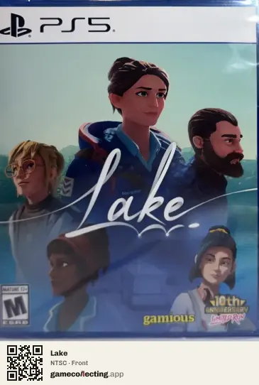 Lake PlayStation 5, NTSC box front