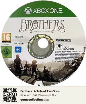 Brothers: A Tale of Two Sons Xbox One, PAL disc