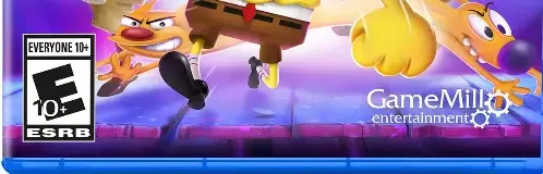 Nickelodeon All-Star Brawl, the ESRB box on its front