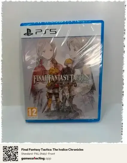 Final Fantasy Tactics: The Ivalice Chronicles PlayStation 5, Italy box front