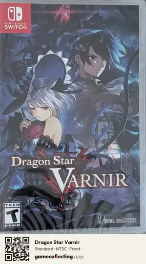 Dragon Star Varnir Nintendo Switch, NTSC box front