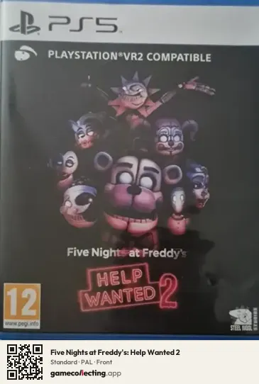 Five Nights at Freddy's: Help Wanted 2 PlayStation 5, PAL box front