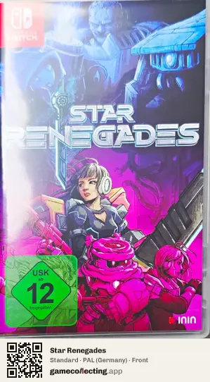 Star Renegades Nintendo Switch, Germany box front