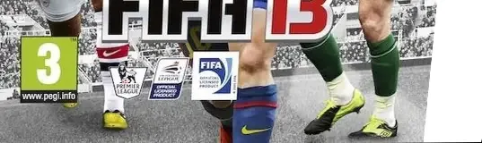 FIFA 13, the PEGI square on its front