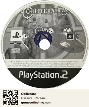Obliterate PlayStation 2, PAL disc