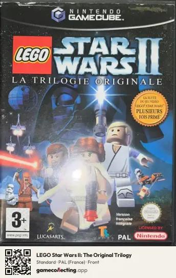 LEGO Star Wars II: The Original Trilogy Nintendo GameCube, France box front