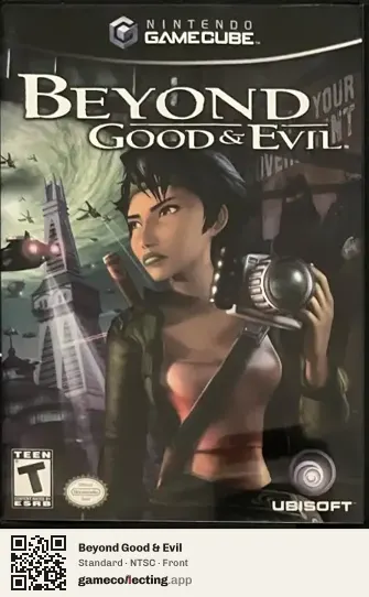 Beyond Good & Evil Nintendo GameCube, NTSC box front