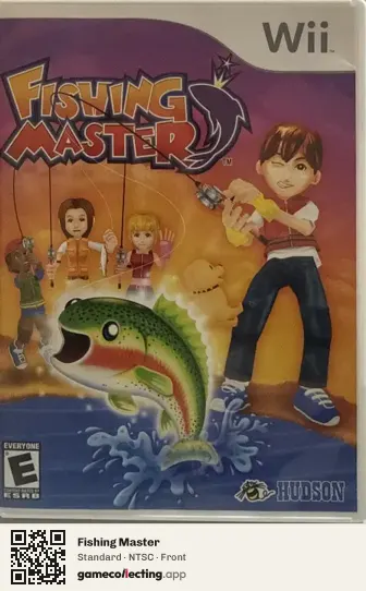 Fishing Master Nintendo Wii, NTSC box front