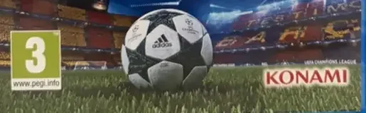 Pro Evolution Soccer 2017, the PEGI square on its front