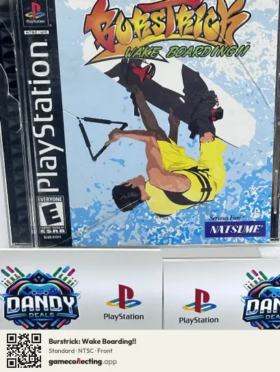 Burstrick: Wake Boarding!! PlayStation, NTSC box front