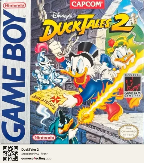 DuckTales 2 Game Boy, PAL box front