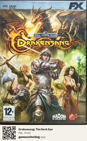Drakensang: The Dark Eye Computer, PAL box front