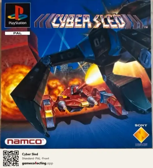 Cyber Sled PlayStation, PAL box front