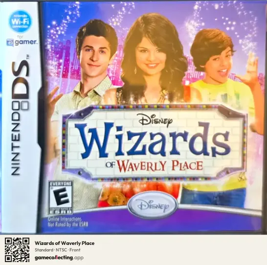 Wizards of Waverly Place Nintendo DS, NTSC box front