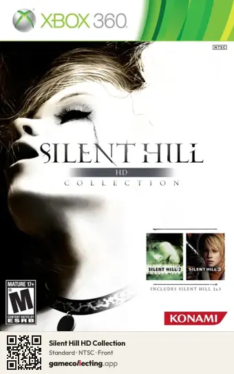 Silent Hill HD Collection Xbox 360, NTSC box front