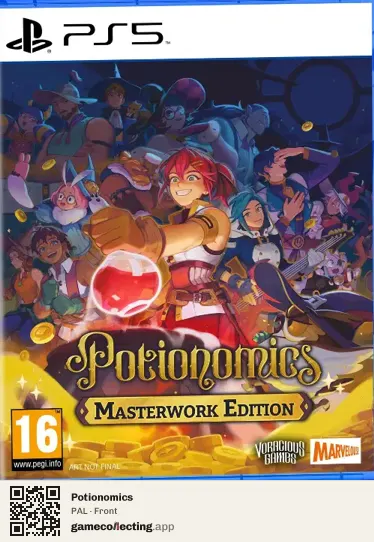 Potionomics PlayStation 5, PAL box front