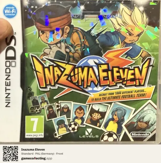 Inazuma Eleven Nintendo DS, Germany box front