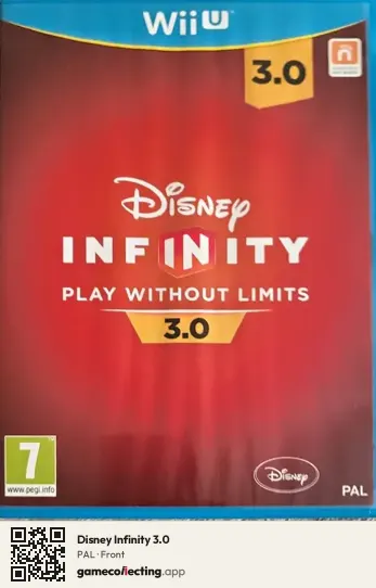 Disney Infinity 3.0 Nintendo Wii U, PAL box front
