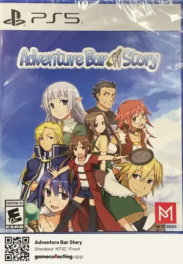 Adventure Bar Story PlayStation 5, NTSC box front