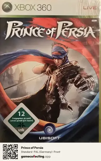 Prince of Persia Xbox 360, Germany box front