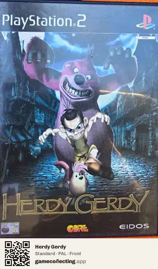 Herdy Gerdy PlayStation 2, PAL box front