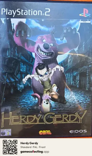 Herdy Gerdy PlayStation 2, PAL box front