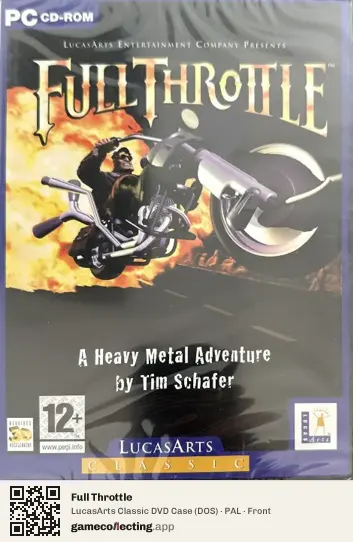 Full Throttle Computer, PAL box front
