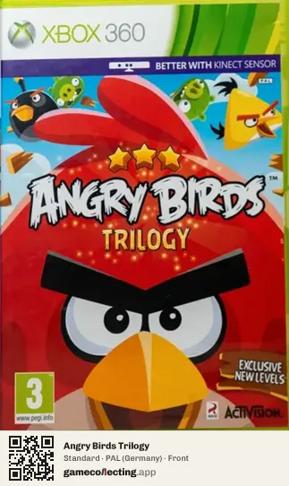 Angry Birds Trilogy Xbox 360, Germany box front