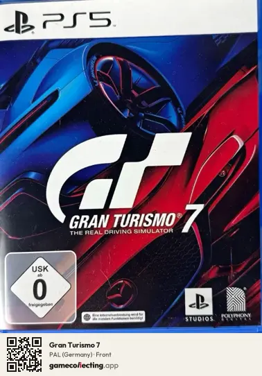 Gran Turismo 7 PlayStation 5, Germany box front