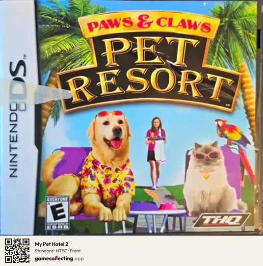 My Pet Hotel 2 Nintendo DS, NTSC box front