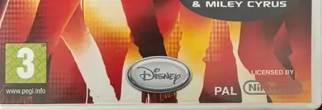 Disney Sing It, the PEGI square on its front