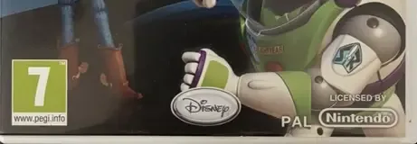 Toy Story 3: The Video Game, the PEGI square on its front