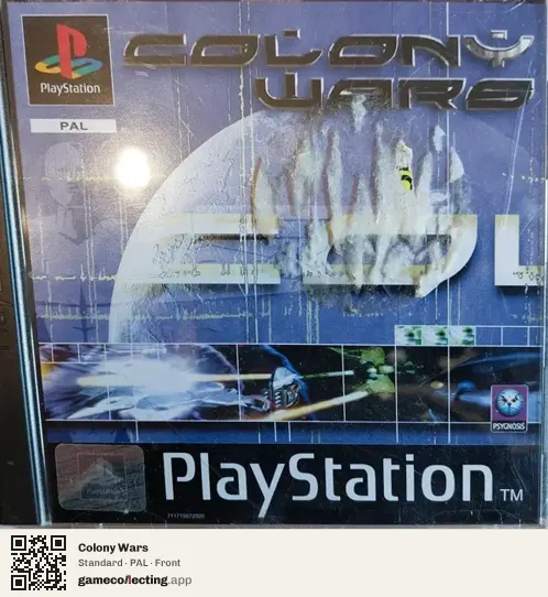 Colony Wars PlayStation, PAL box front