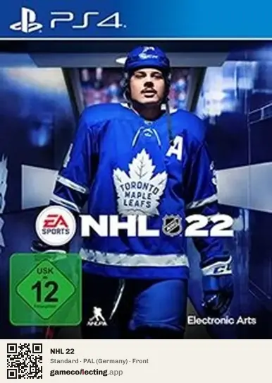 NHL 22 PlayStation 4, Germany box front