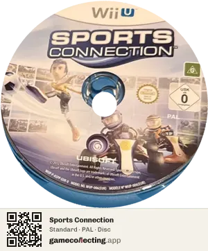 Sports Connection Nintendo Wii U, PAL disc