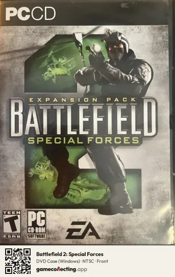 Battlefield 2: Special Forces Computer, NTSC box front