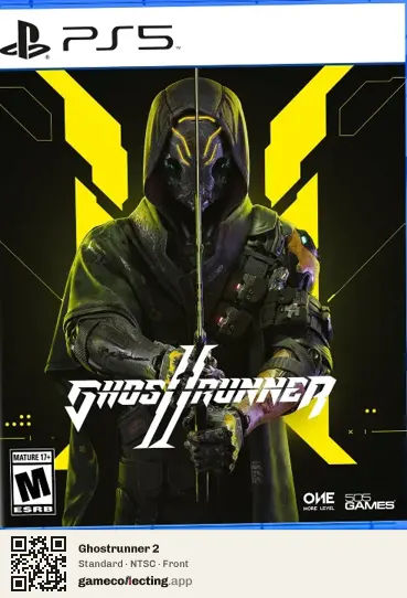 Ghostrunner 2 PlayStation 5, NTSC box front