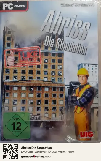 Abriss: Die Simulation Computer, Germany box front