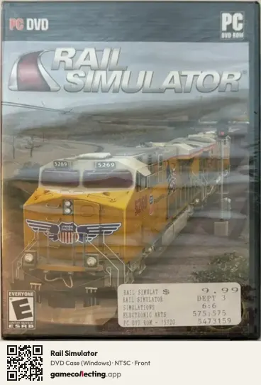 Rail Simulator Computer, NTSC box front