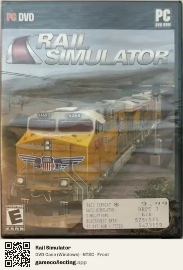 Rail Simulator Computer, NTSC box front