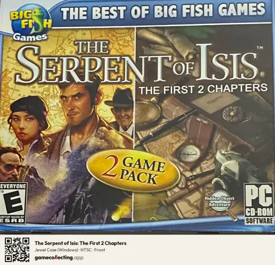 The Serpent of Isis: The First 2 Chapters Computer, NTSC box front